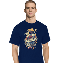Load image into Gallery viewer, Shirts T-Shirts, Tall / Large / Navy Warrior Of Love