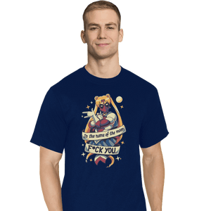 Shirts T-Shirts, Tall / Large / Navy Warrior Of Love