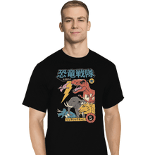 Load image into Gallery viewer, Shirts T-Shirts, Tall / Large / Black DIno Sentai
