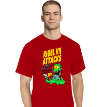Load image into Gallery viewer, Shirts T-Shirts, Tall / Large / Red Rigel 7 Attacks