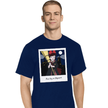 Load image into Gallery viewer, Shirts T-Shirts, Tall / Large / Navy First Day At School