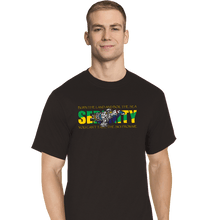 Load image into Gallery viewer, Secret_Shirts T-Shirts, Tall / Large / Black Serenity Flag