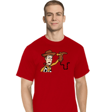 Load image into Gallery viewer, Secret_Shirts T-Shirts, Tall / Large / Red Snake In A Boot