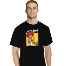 Load image into Gallery viewer, Shirts T-Shirts, Tall / Large / Black Jamming With Edward