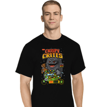 Load image into Gallery viewer, Daily_Deal_Shirts T-Shirts, Tall / Large / Black Crispy Crites