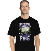 Load image into Gallery viewer, Daily_Deal_Shirts T-Shirts, Tall / Large / Black Doing Just Fine