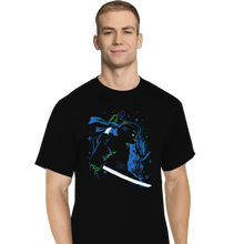 Load image into Gallery viewer, Daily_Deal_Shirts T-Shirts, Tall / Large / Black Leader Ninja