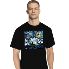 Load image into Gallery viewer, Shirts T-Shirts, Tall / Large / Black Van Gogh Never Met The Fellowship