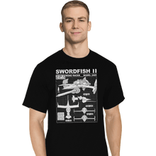 Load image into Gallery viewer, Shirts T-Shirts, Tall / Large / Black Swordfish II Deal