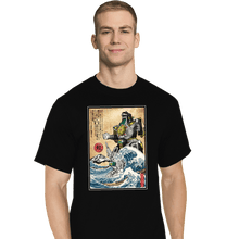 Load image into Gallery viewer, Daily_Deal_Shirts T-Shirts, Tall / Large / Black Dragonzord In Japan
