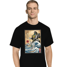Load image into Gallery viewer, Daily_Deal_Shirts T-Shirts, Tall / Large / Black Dragonzord In Japan