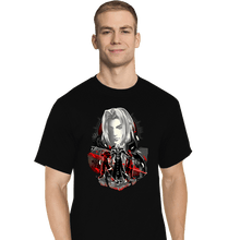 Load image into Gallery viewer, Daily_Deal_Shirts T-Shirts, Tall / Large / Black Sephiroth