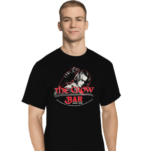 Shirts T-Shirts, Tall / Large / Black The Crow Bar