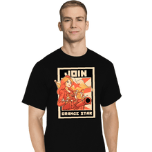 Load image into Gallery viewer, Shirts T-Shirts, Tall / Large / Black Orange Star Army