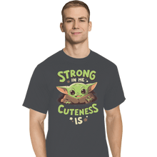 Load image into Gallery viewer, Shirts T-Shirts, Tall / Large / Charcoal Strong In Me