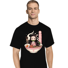 Load image into Gallery viewer, Shirts T-Shirts, Tall / Large / Black Nezuko Ramen