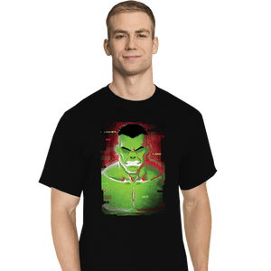 Shirts T-Shirts, Tall / Large / Black Glitch Hulk