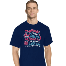 Load image into Gallery viewer, Shirts T-Shirts, Tall / Large / Navy Roll Me
