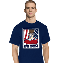 Load image into Gallery viewer, Shirts T-Shirts, Tall / Large / Navy Clone High President