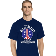 Load image into Gallery viewer, Daily_Deal_Shirts T-Shirts, Tall / Large / Navy USS Sulaco
