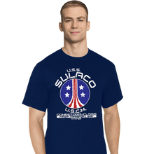 Load image into Gallery viewer, Daily_Deal_Shirts T-Shirts, Tall / Large / Navy USS Sulaco