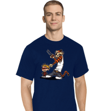 Load image into Gallery viewer, Secret_Shirts T-Shirts, Tall / Large / Navy The Superhero Team