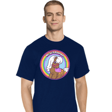 Load image into Gallery viewer, Shirts T-Shirts, Tall / Large / Navy My Li'l Pawnee