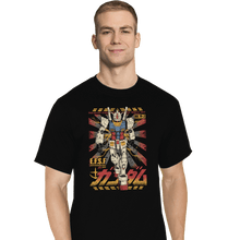 Load image into Gallery viewer, Daily_Deal_Shirts T-Shirts, Tall / Large / Black Gundam - Ready To Fight