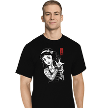 Load image into Gallery viewer, Daily_Deal_Shirts T-Shirts, Tall / Large / Black Rock And Snow