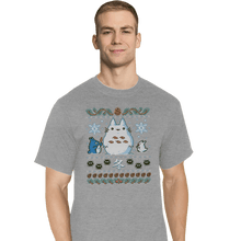 Load image into Gallery viewer, Daily_Deal_Shirts T-Shirts, Tall / Large / Sports Grey Snowtoro