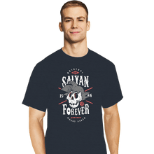 Load image into Gallery viewer, Shirts T-Shirts, Tall / Large / Dark Heather Saiyan Forever