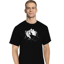 Load image into Gallery viewer, Daily_Deal_Shirts T-Shirts, Tall / Large / Black Moonlight Cave