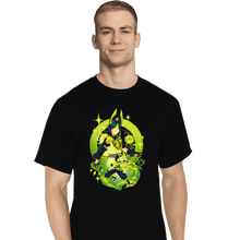 Load image into Gallery viewer, Shirts T-Shirts, Tall / Large / Black Verdant Strider Tighnari