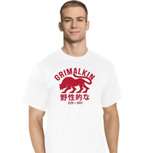 Load image into Gallery viewer, Shirts T-Shirts, Tall / Large / White Grimalkin