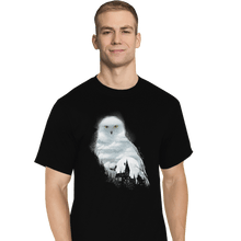 Load image into Gallery viewer, Shirts T-Shirts, Tall / Large / Black Magical Owl