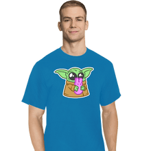 Load image into Gallery viewer, Daily_Deal_Shirts T-Shirts, Tall / Large / Royal Blue Peep-Alorian