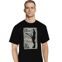Load image into Gallery viewer, Shirts T-Shirts, Tall / Large / Black Crows Don't Cry