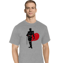 Load image into Gallery viewer, Shirts T-Shirts, Tall / Large / Sports Grey Crimson Dio