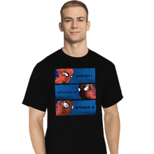 Load image into Gallery viewer, Daily_Deal_Shirts T-Shirts, Tall / Large / Black Spiders