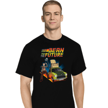 Load image into Gallery viewer, Daily_Deal_Shirts T-Shirts, Tall / Large / Black Bean To The Future
