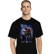 Load image into Gallery viewer, Shirts T-Shirts, Tall / Large / Black I&#39;ll Be Back To The Future
