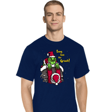 Load image into Gallery viewer, Daily_Deal_Shirts T-Shirts, Tall / Large / Navy Long Live The Grinch