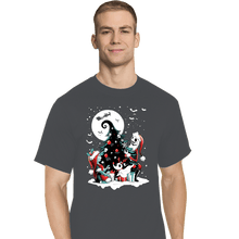 Load image into Gallery viewer, Daily_Deal_Shirts T-Shirts, Tall / Large / Charcoal Christmas Nightmare
