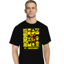 Load image into Gallery viewer, Shirts T-Shirts, Tall / Large / Black Who Watches The Family?