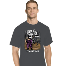 Load image into Gallery viewer, Secret_Shirts T-Shirts, Tall / Large / Charcoal Sensei Threat