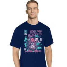 Load image into Gallery viewer, Shirts T-Shirts, Tall / Large / Navy Nekomancer