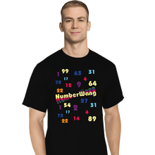 Load image into Gallery viewer, Daily_Deal_Shirts T-Shirts, Tall / Large / Black Numberwang