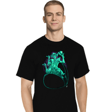 Load image into Gallery viewer, Secret_Shirts T-Shirts, Tall / Large / Black Mansion Ghosts