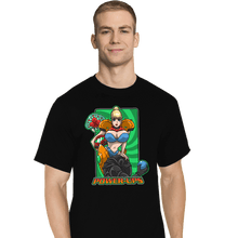 Load image into Gallery viewer, Daily_Deal_Shirts T-Shirts, Tall / Large / Black Power-Ups