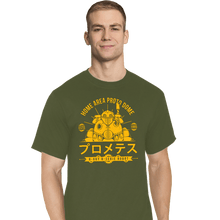Load image into Gallery viewer, Secret_Shirts T-Shirts, Tall / Large / Military Green Proto Dome Robo